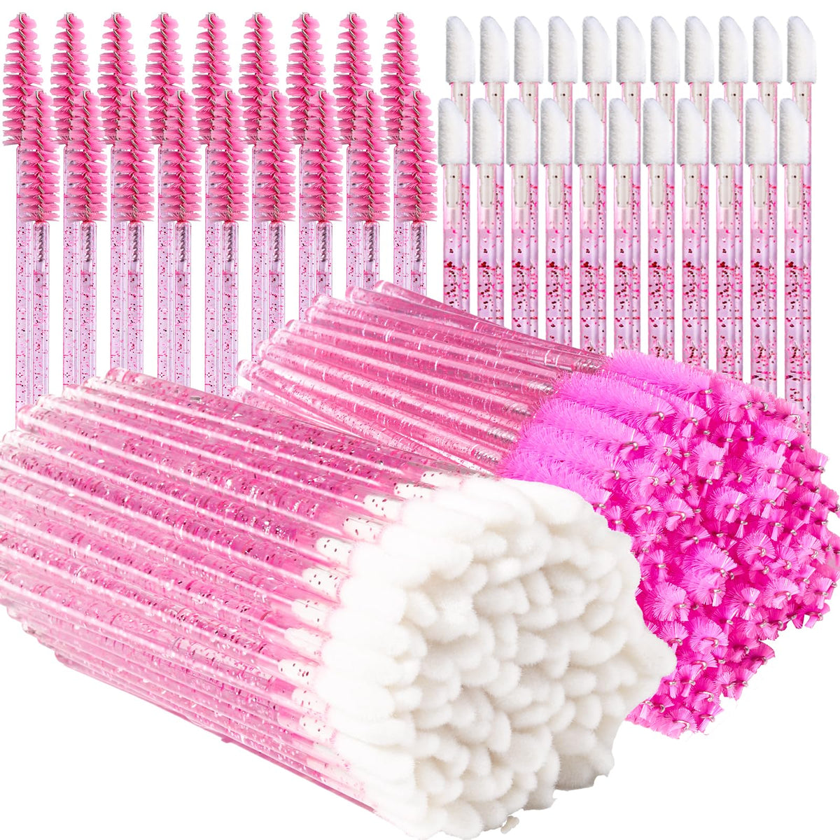 Teenitor front packaging showing crystal pink 200pcs kit and easy-carry benefit