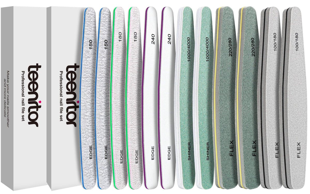 Teenitor front packaging showing full 12-piece kit and clear contents for easy selection
