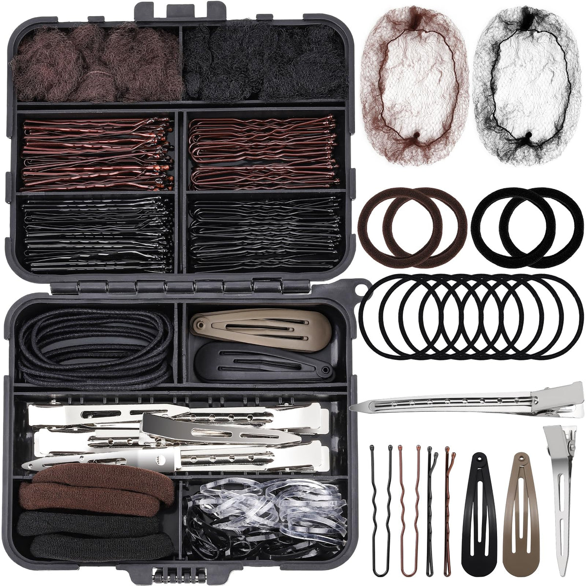 Teenitor organizer box front view showing compartmented storage and portability