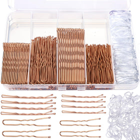 Teenitor front packaging showing rose gold pins and organized case for easy selection