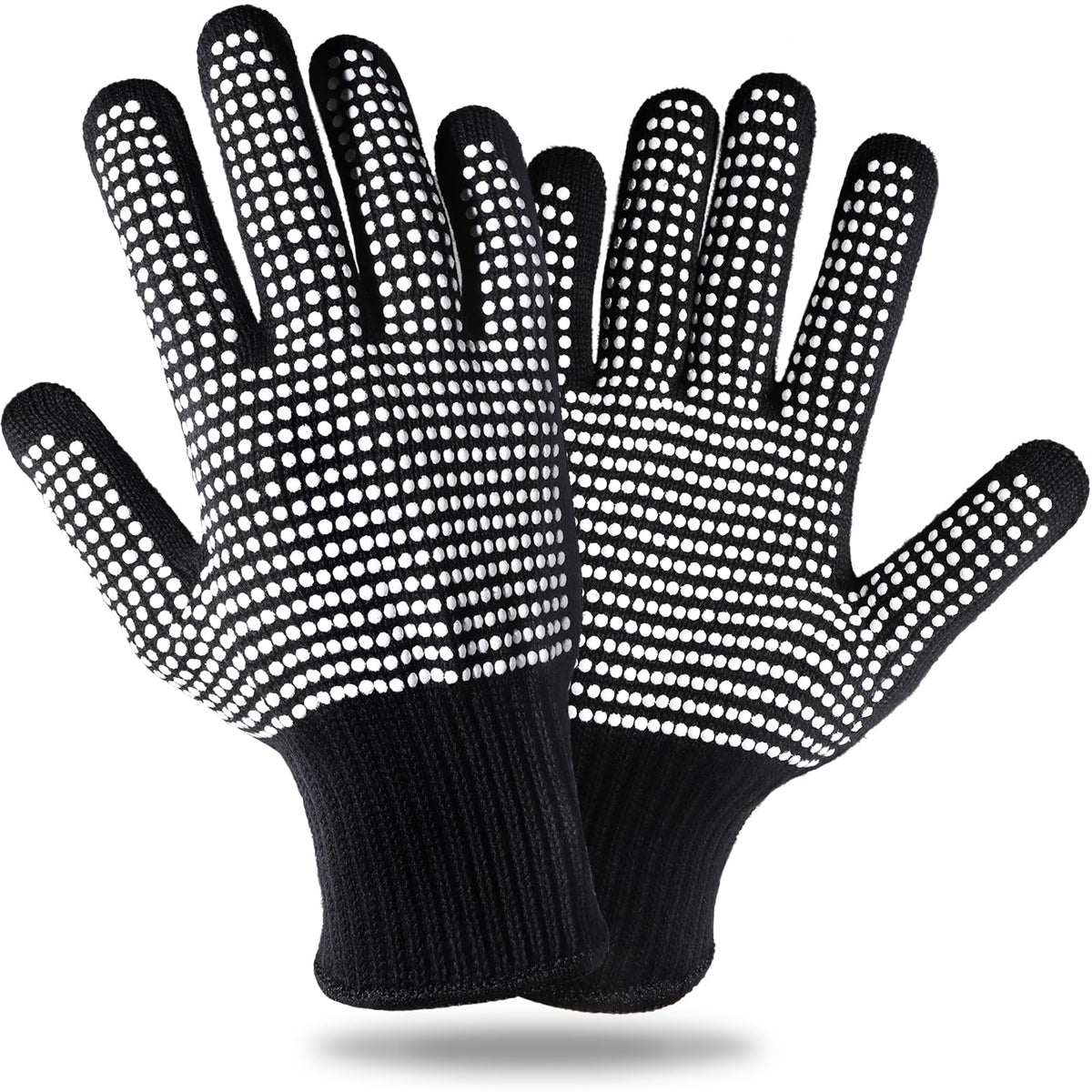 Teenitor front view of white gloves showing full shape and protection