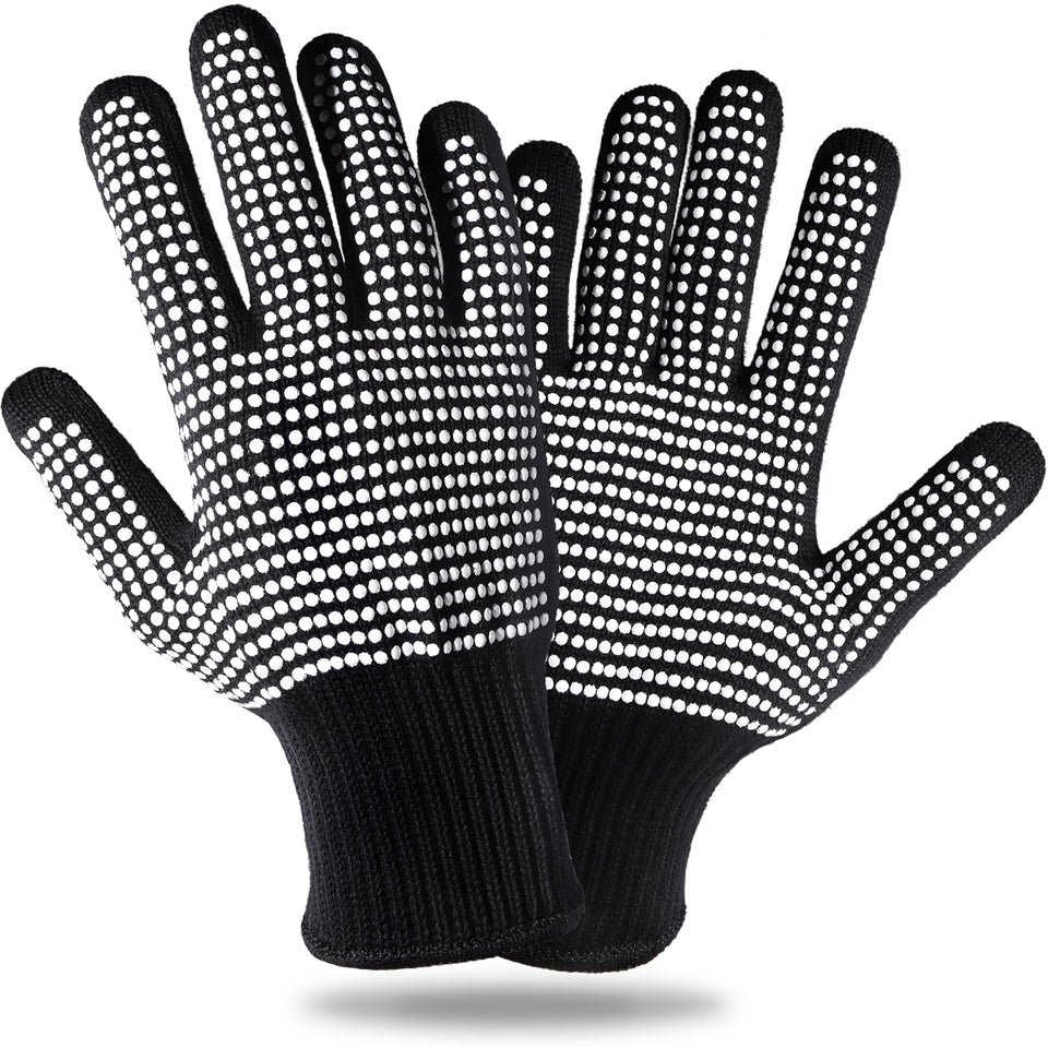 Teenitor front view of white gloves showing full shape and protection