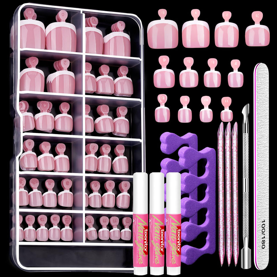 Teenitor front packaging showing full 120pc kit and benefits