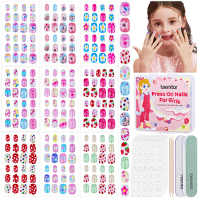Teenitor front packaging showing full 216-piece set and colorful designs for easy selection