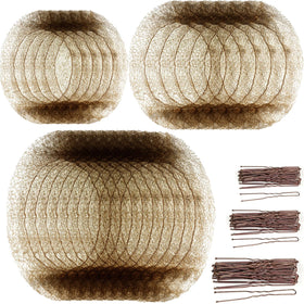 Teenitor front packaging showing hair net kit and pins for neat buns