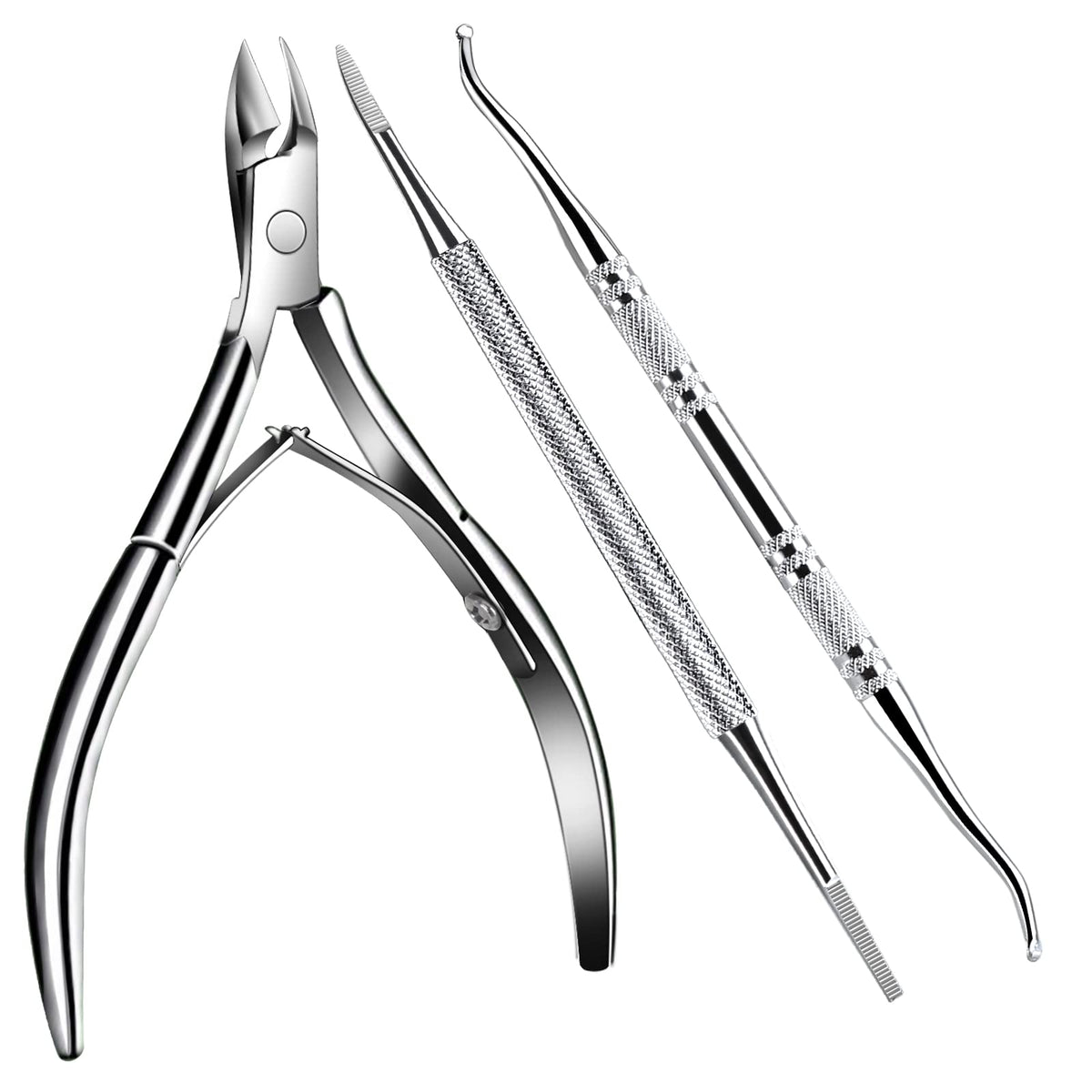 Teenitor front packaging showing complete ingrown toenail kit and clear benefits