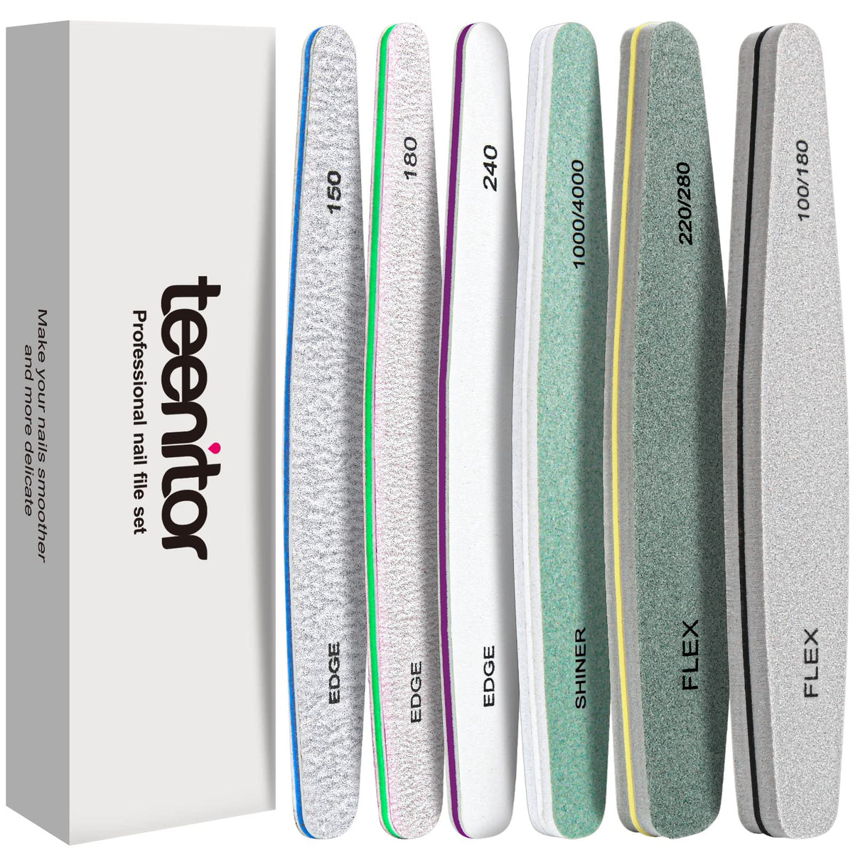 Teenitor front packaging showing full 6-piece kit and easy storage benefit