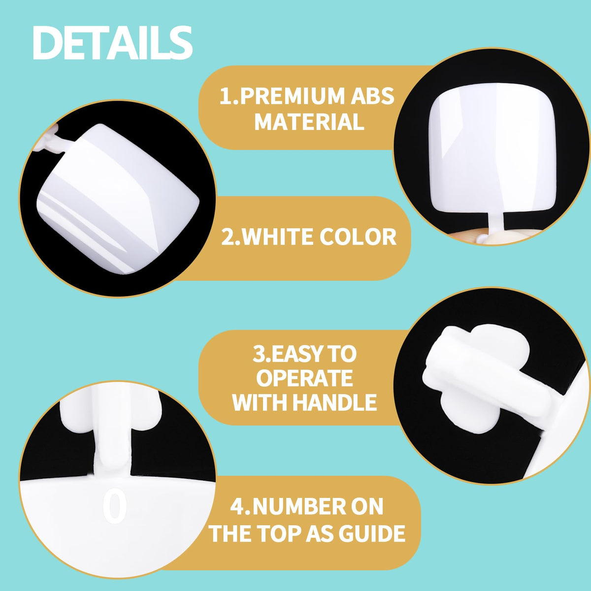 Teenitor nail glue tubes with file and cuticle pusher ready for application