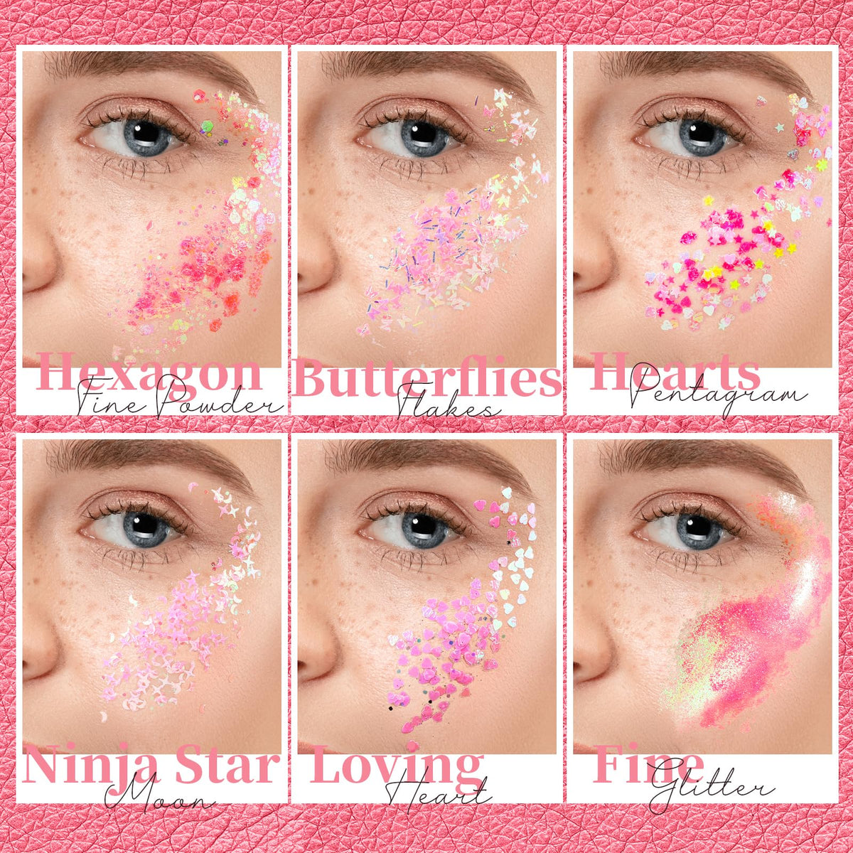 Teenitor glitter streak in braided hair adding festival-ready color and shine