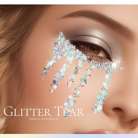 Teenitor hair braid with silver highlight adding festival-ready shimmer