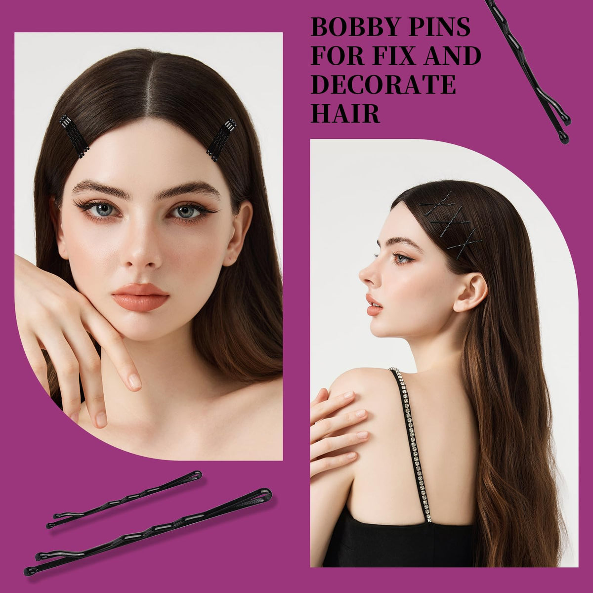 Teenitor hair nets and elastics laid out showing stretch and multiple sizes