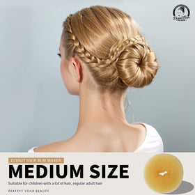 Teenitor large and medium donuts side-by-side illustrating size choices