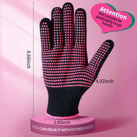 Teenitor gloves on bathroom counter demonstrating daily use