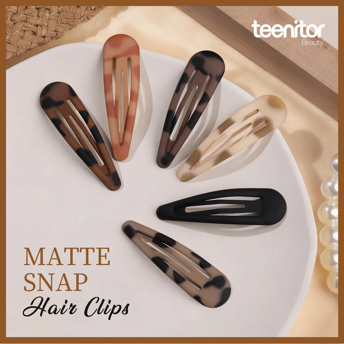Teenitor clips inside a travel pouch showing portability and quick touch-up convenience