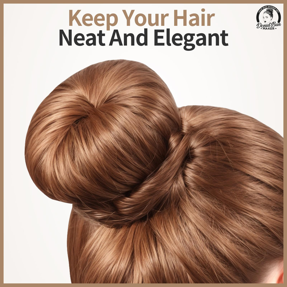 Teenitor lifestyle wedding updo made with donuts providing a polished look