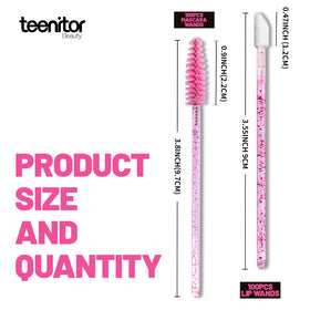 Teenitor lip wand close-up doe-foot tip for precise hygienic lipstick application