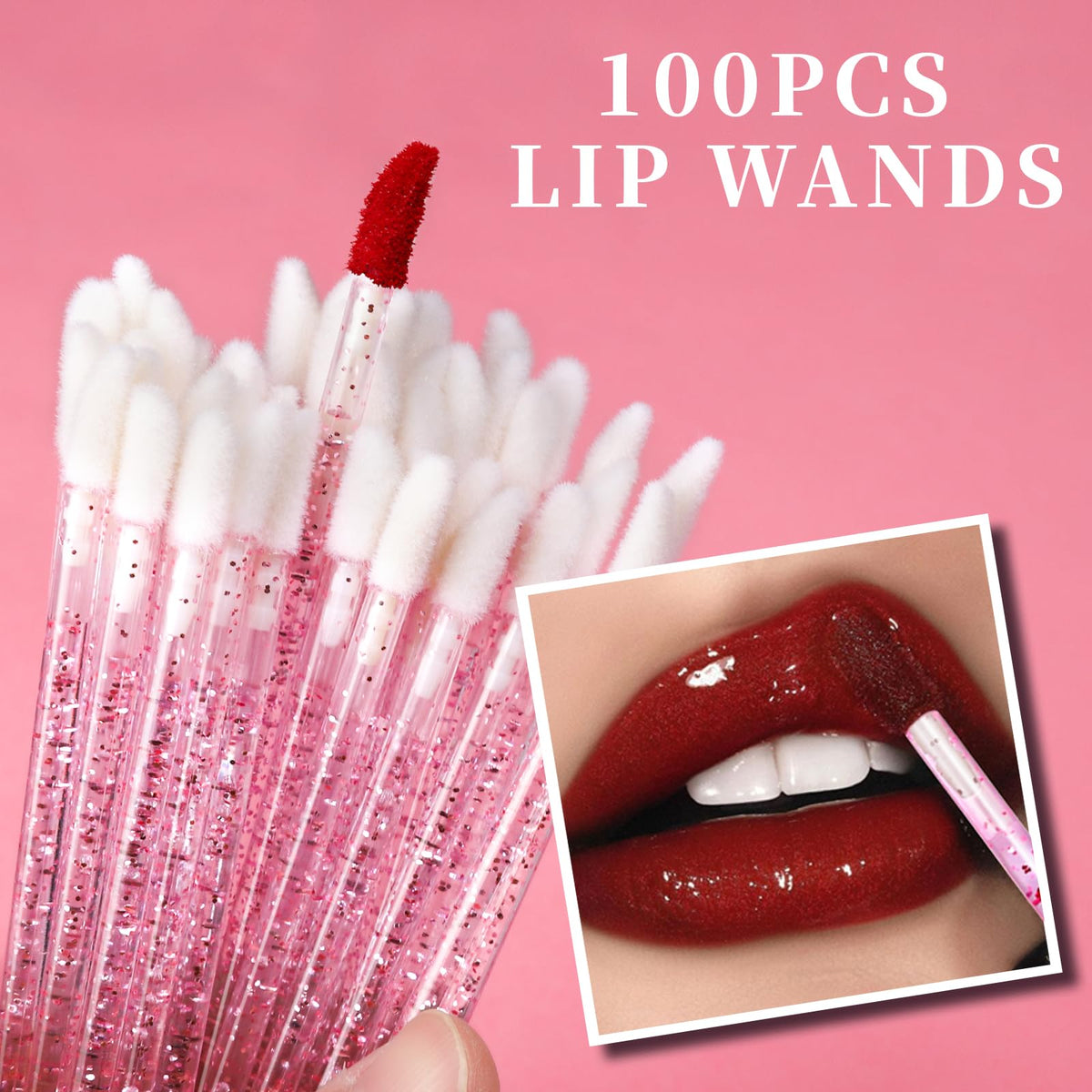 Teenitor lip wand doe-foot detail for precise lipstick application and clean lines