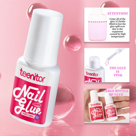 Teenitor magnetic nail stand with holders for stable nail art practice