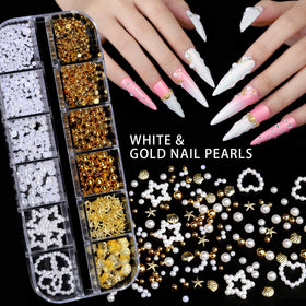 Teenitor magnetic nail stands holding press-on tips for steady painting