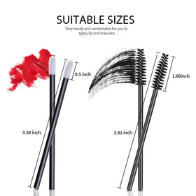 Teenitor mascara spoolie close-up highlighting nylon bristle detail for neat lash separation