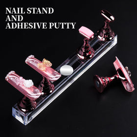 Teenitor nail file and buffer set smoothing edges for salon finish