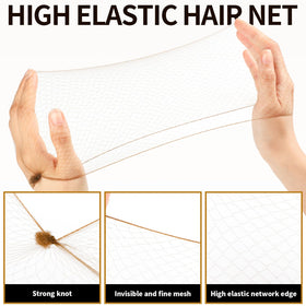 Teenitor three hair net sizes side-by-side for matching hair length