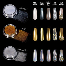 Teenitor pearl chrome powder close-up revealing fine texture and easy blending benefit
