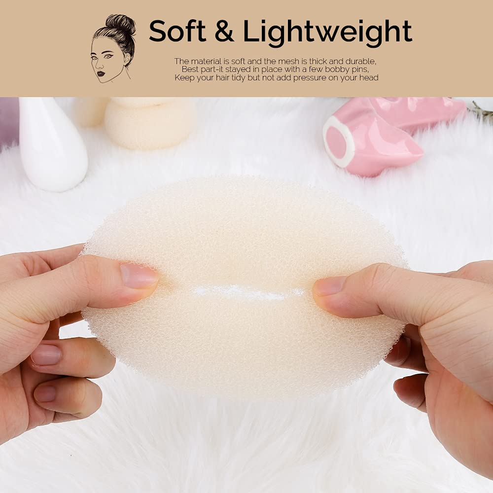 Teenitor pins anchoring bun close-up, strong hold for active use benefit