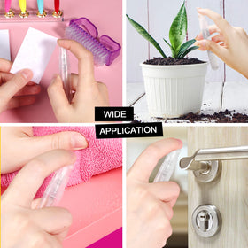 Teenitor spray bottles inside a makeup bag showing everyday carry convenience