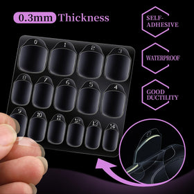 teenitor numbered sheet with 15 sizes for fast size selection benefit