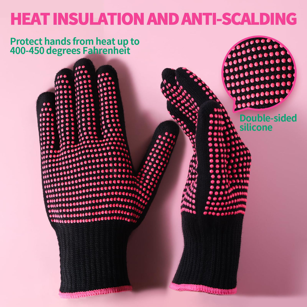 Teenitor silicone bumps close-up providing extra heat grip