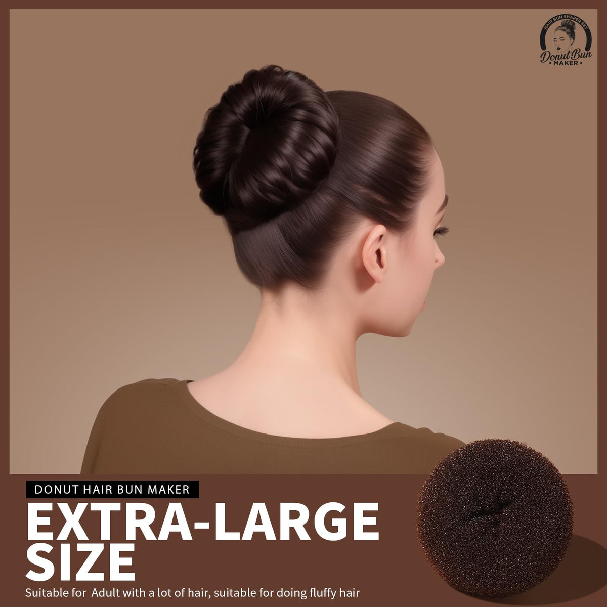 Teenitor size comparison with four donuts demonstrating volume options