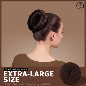 Teenitor size comparison with four donuts demonstrating volume options