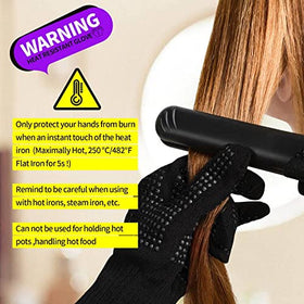 Hand model with Teenitor glove beside ruler showing universal fit