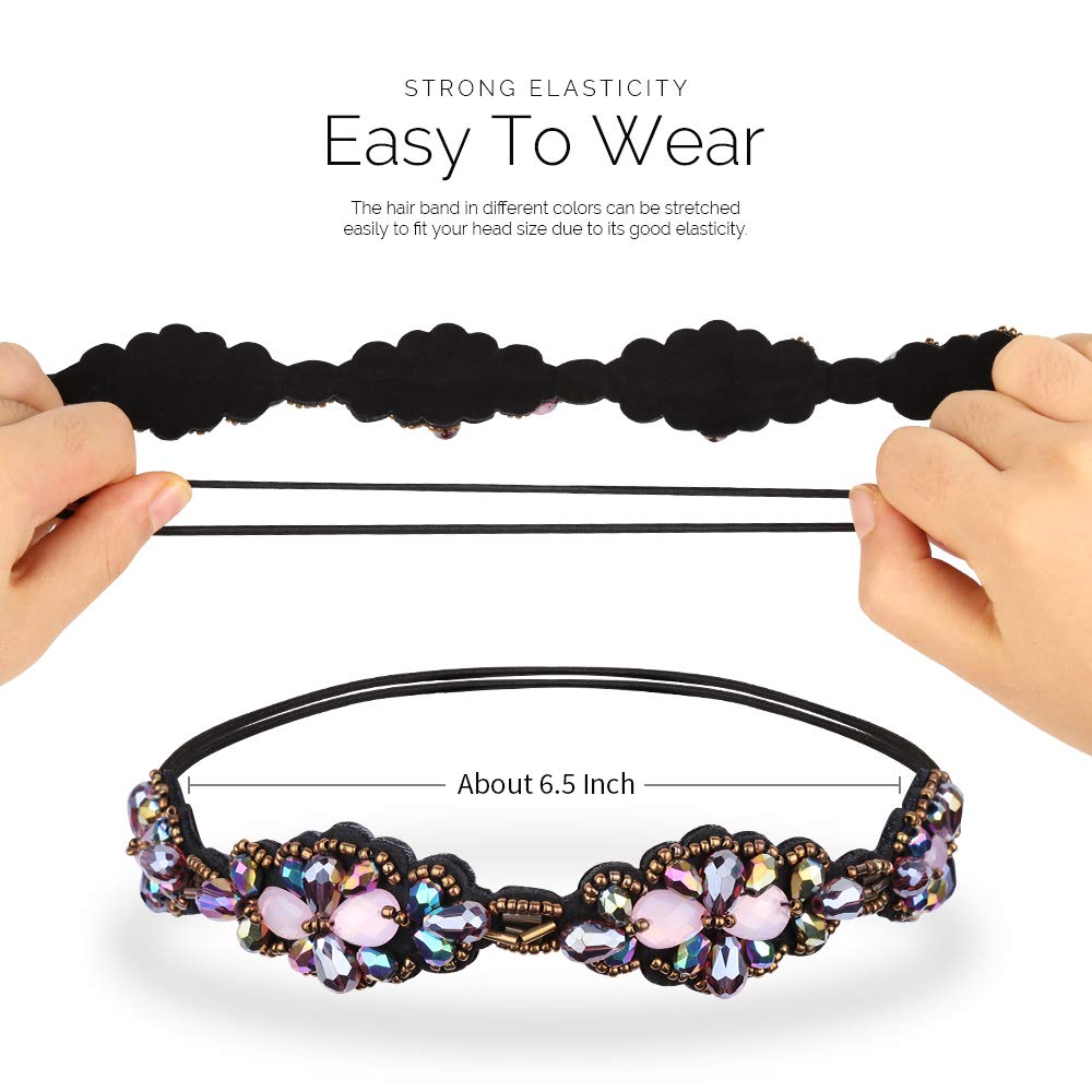 Teenitor elastic being stretched to show flexibility and comfortable hold