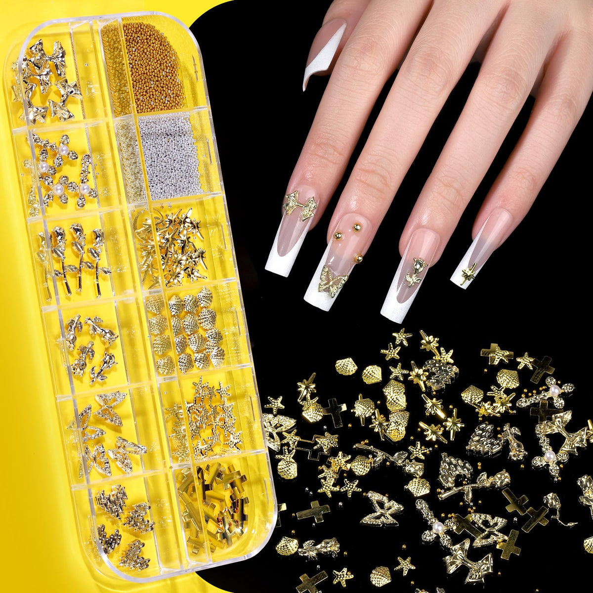 Teenitor tweezer and wax pencil detail for precise placement of gems and charms