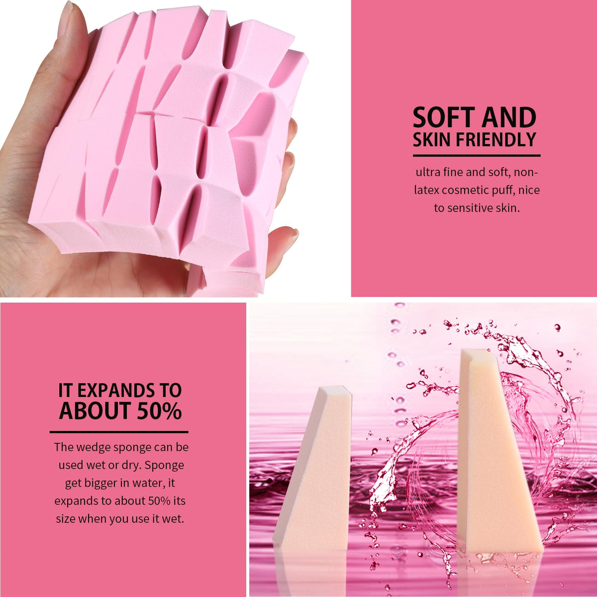 Teenitor sponge wet expansion illustrating softer, smoother blending