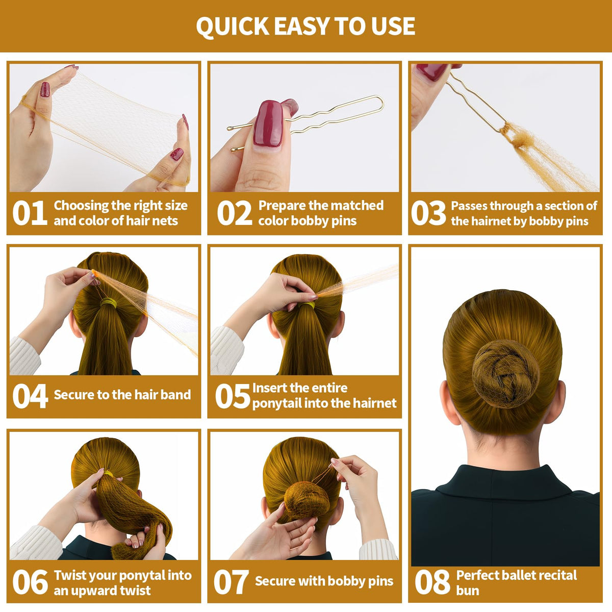 Teenitor hair net securing a wig, keeping edges smooth and pieces in place