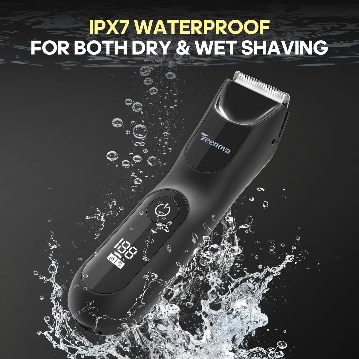 TEENOVA docking station charging to store and dry the groomer