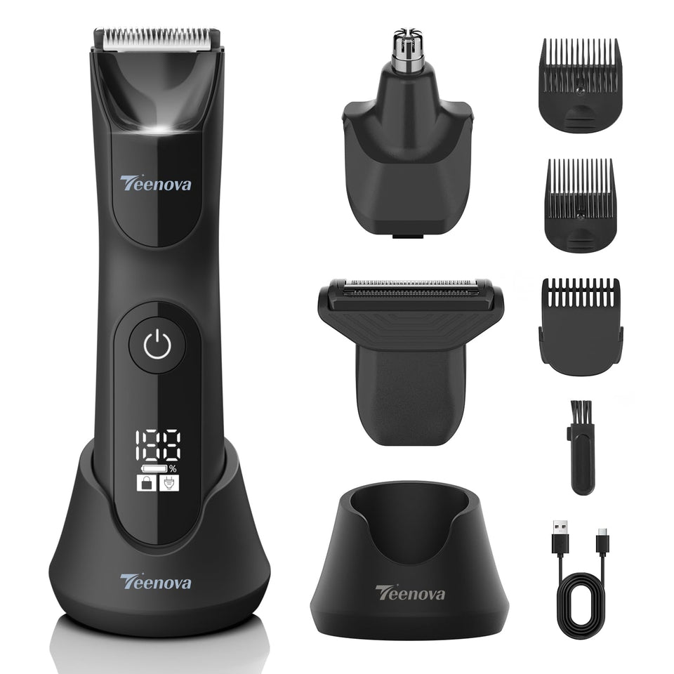 TEENOVA front view showing ergonomic body and controls for comfortable grip