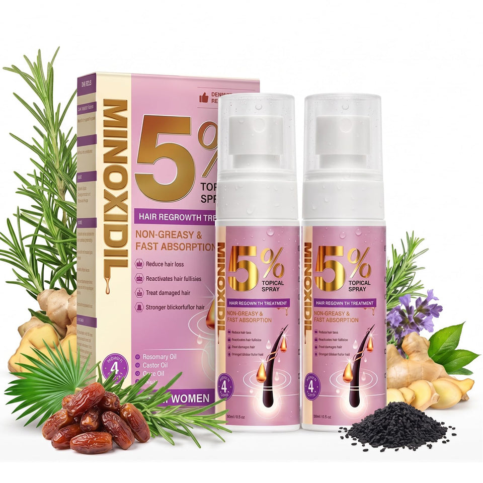 TEHAYSH front packaging showing two 60ml bottles and benefits