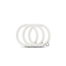 TELETIES close-up spiral texture highlighting smooth finish and gentle grip