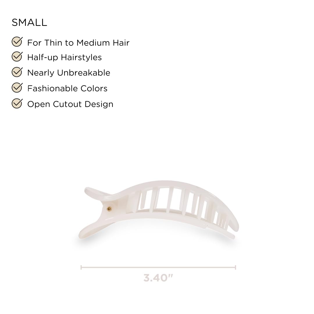 TELETIES close-up of bendable teeth highlighting durable grip that adapts to hair volume