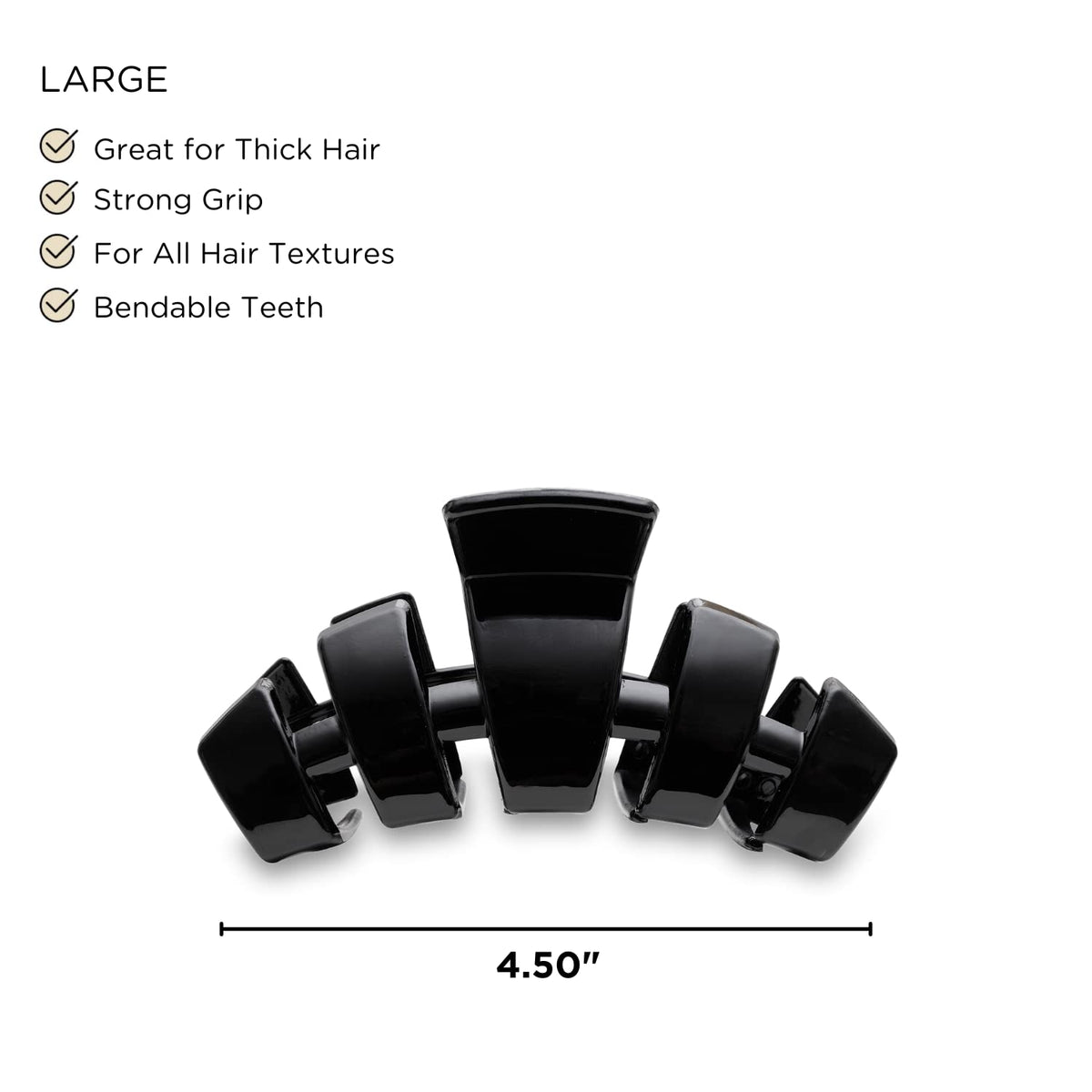TELETIES close-up of bendable teeth highlighting durability and flexibility