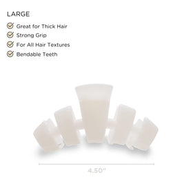 TELETIES curved-profile close-up highlighting comfort fit and sleek design