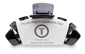 TELETIES large clip front view showing sleek design and strong grip