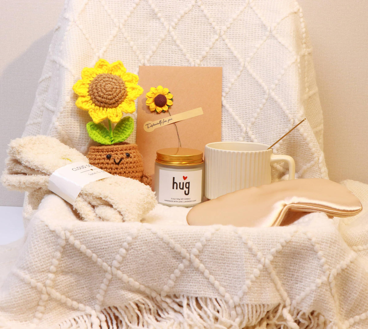 Teliles sunflower keepsake on shelf demonstrating decorative cheer and long-term display