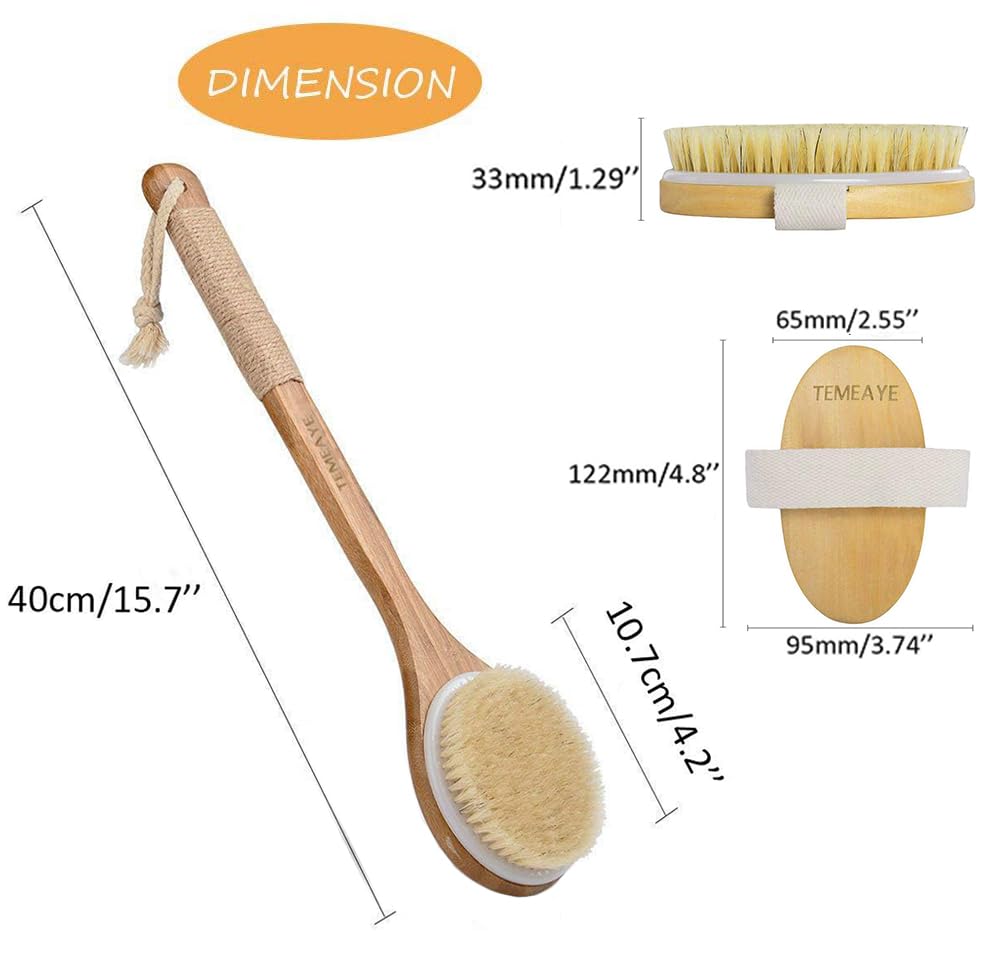 TEMEAYE included stainless-steel hooks and hanging for quick drying