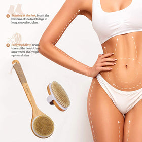 TEMEAYE oval hand brush detail highlighting ergonomic strap comfort