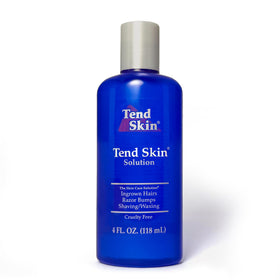Tend Skin front bottle showing packaging and easy application benefit